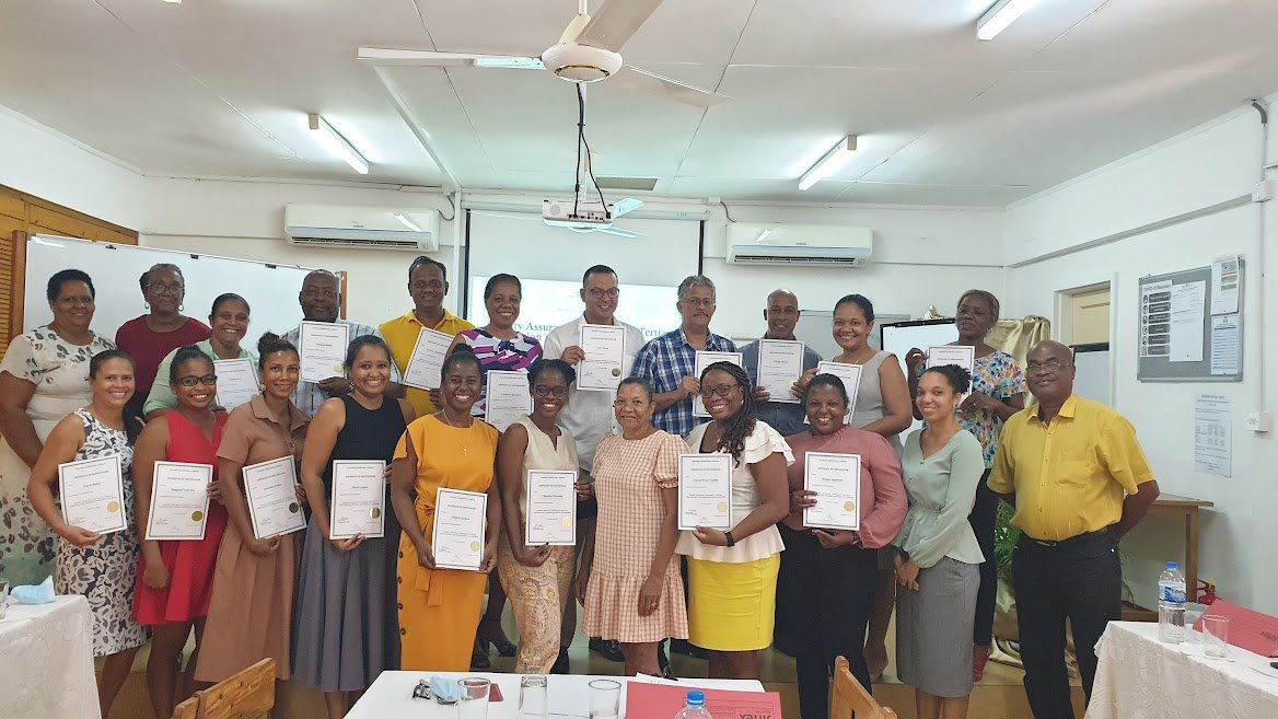 Quality Assurance Training For Tertiary Education and Training Institutions in Seychelles held from 20 24 June 2022